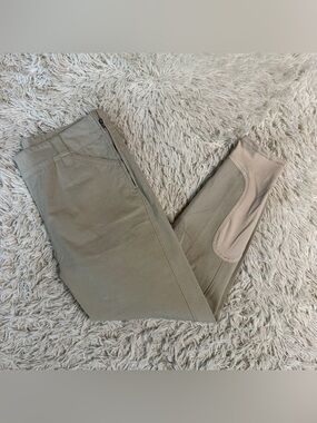 Women’s Size 36R Tan Smartpak Knee Patch Horseback Riding Breeches. Good Cond.